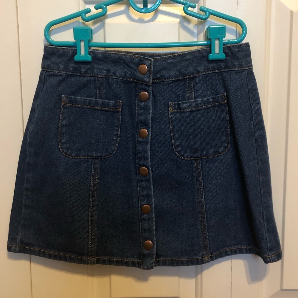denim skirt